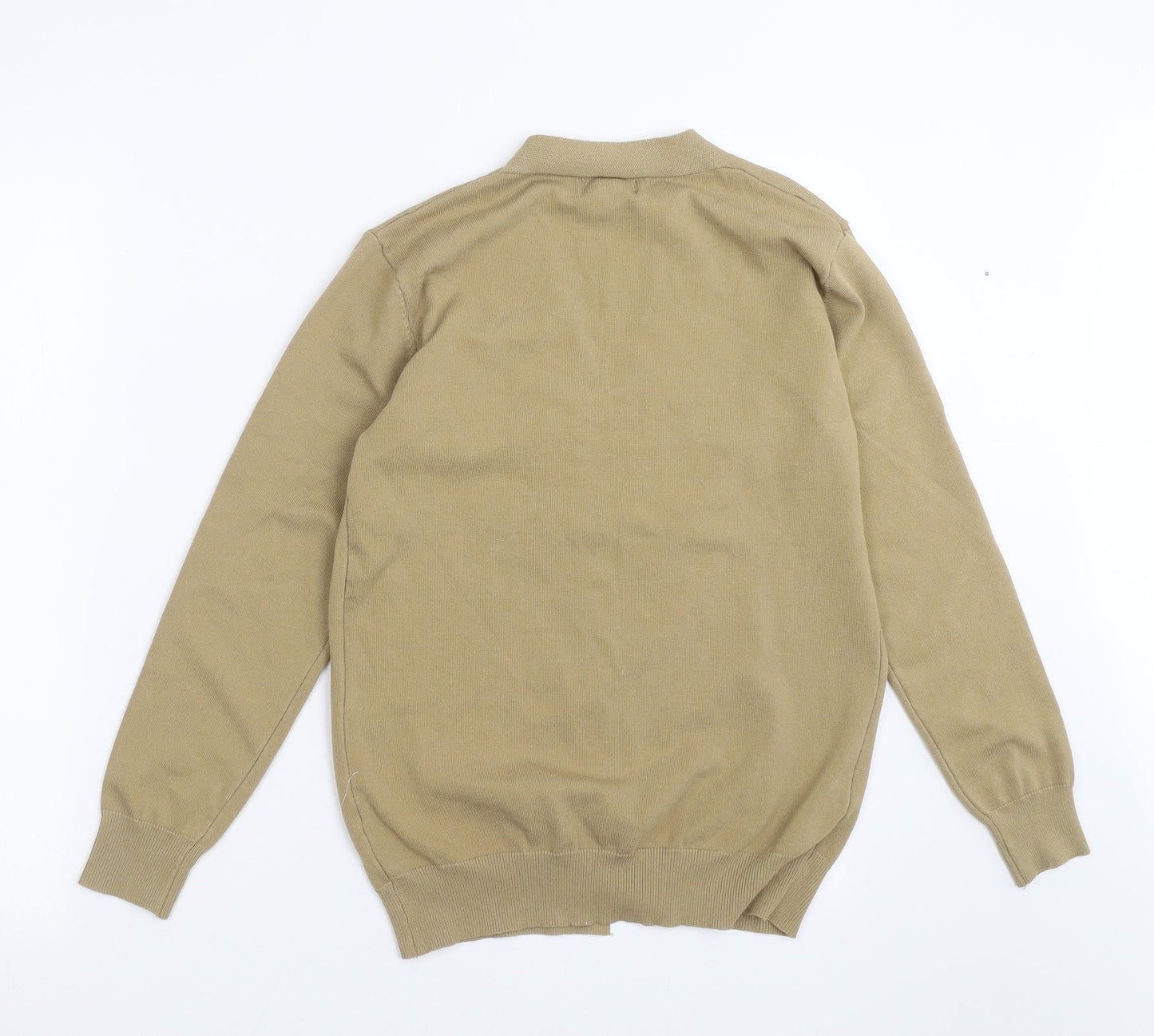 QED London Womens Beige  Knit Cardigan Jumper Size S