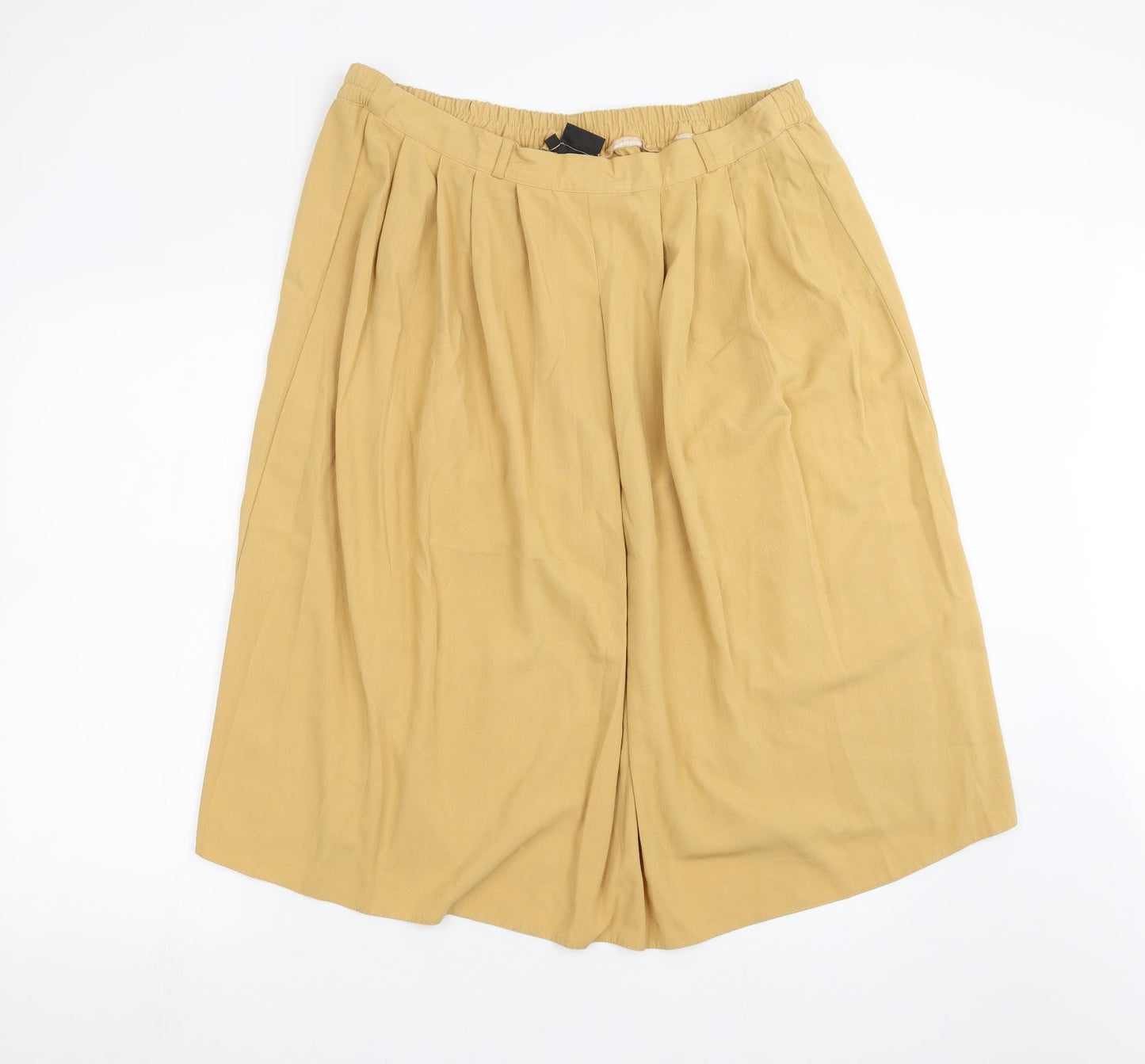 VOLONTE Womens Beige   A-Line Skirt Size 18