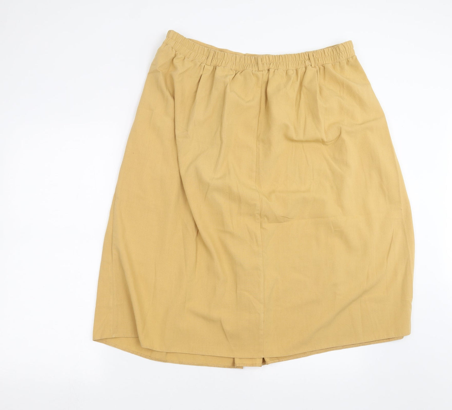 VOLONTE Womens Beige   A-Line Skirt Size 18