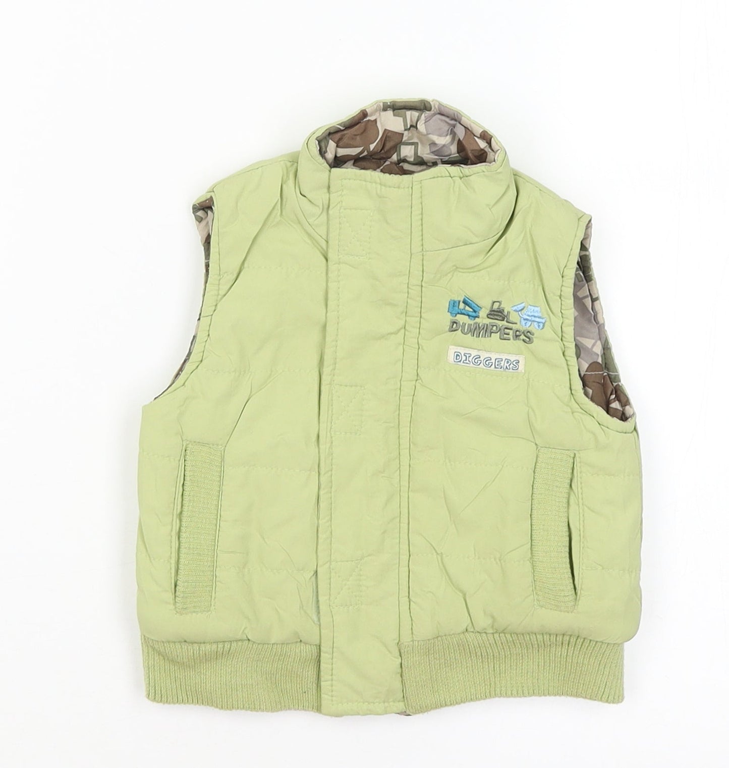 Adams Baby Green   Gilet Coat Size 3-6 Months