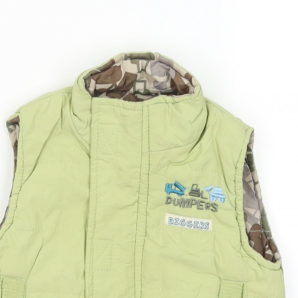 Adams Baby Green   Gilet Coat Size 3-6 Months