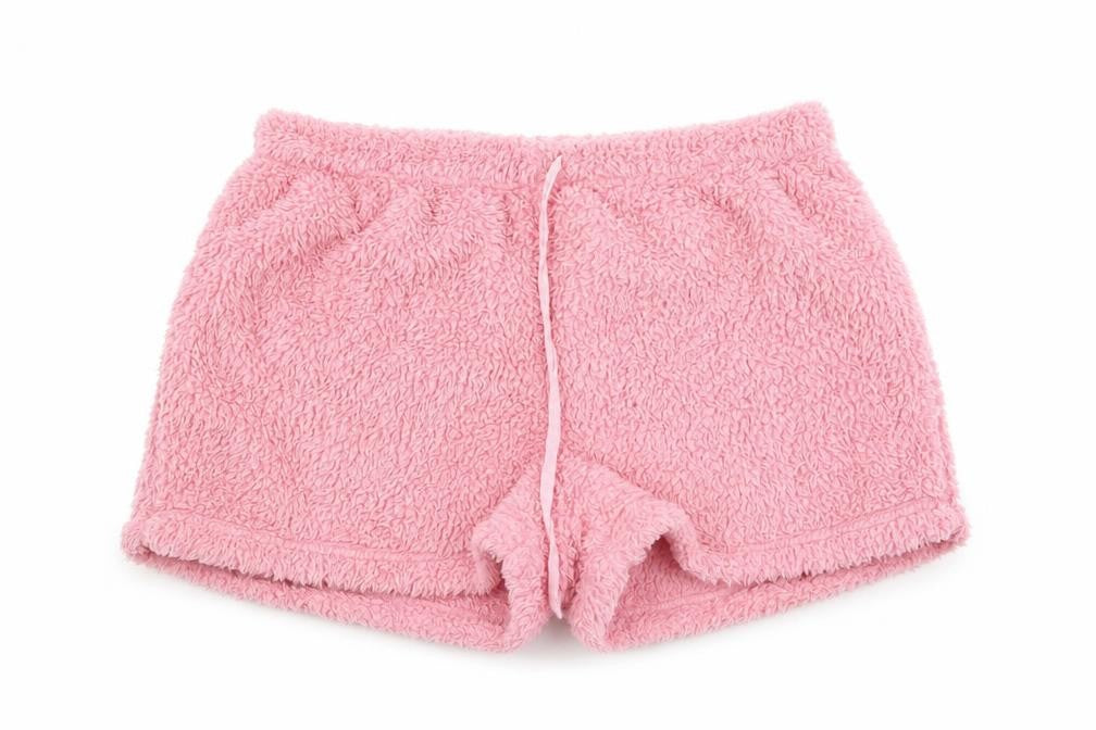 Loungable Womens Pink   Sweat Shorts Size L