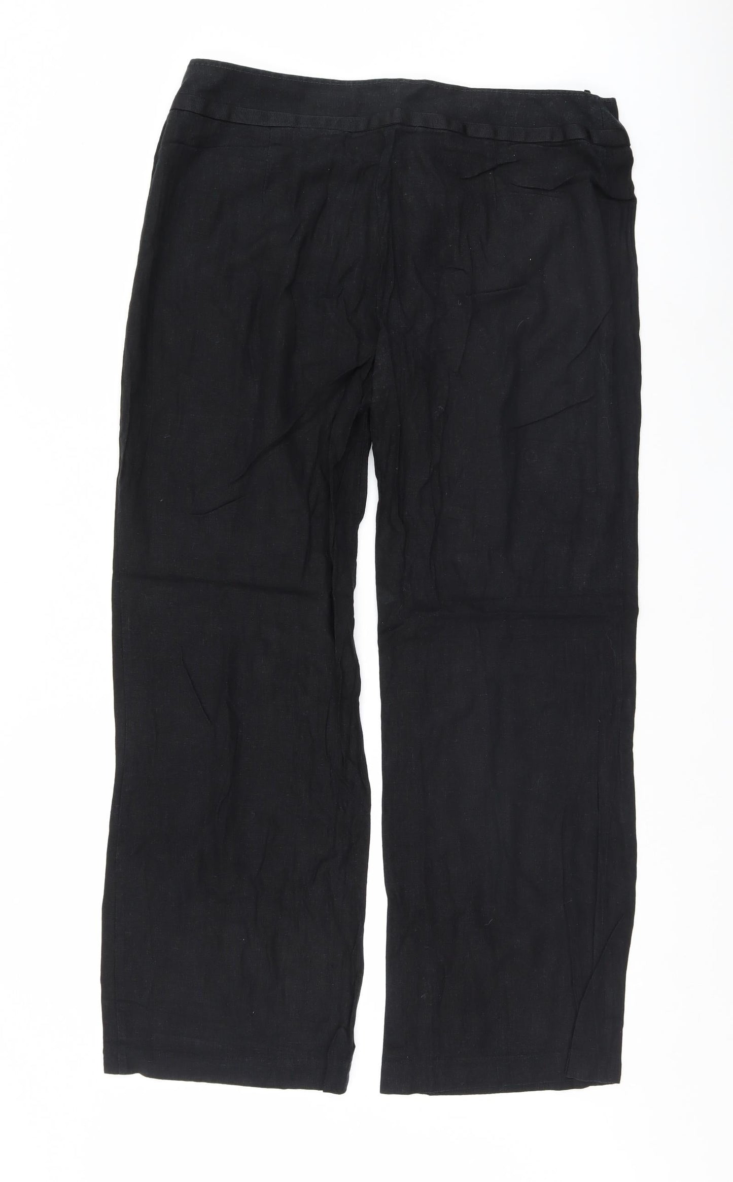 Marks and Spencer Womens Black   Sweatpants Trousers Size 14 L30 in
