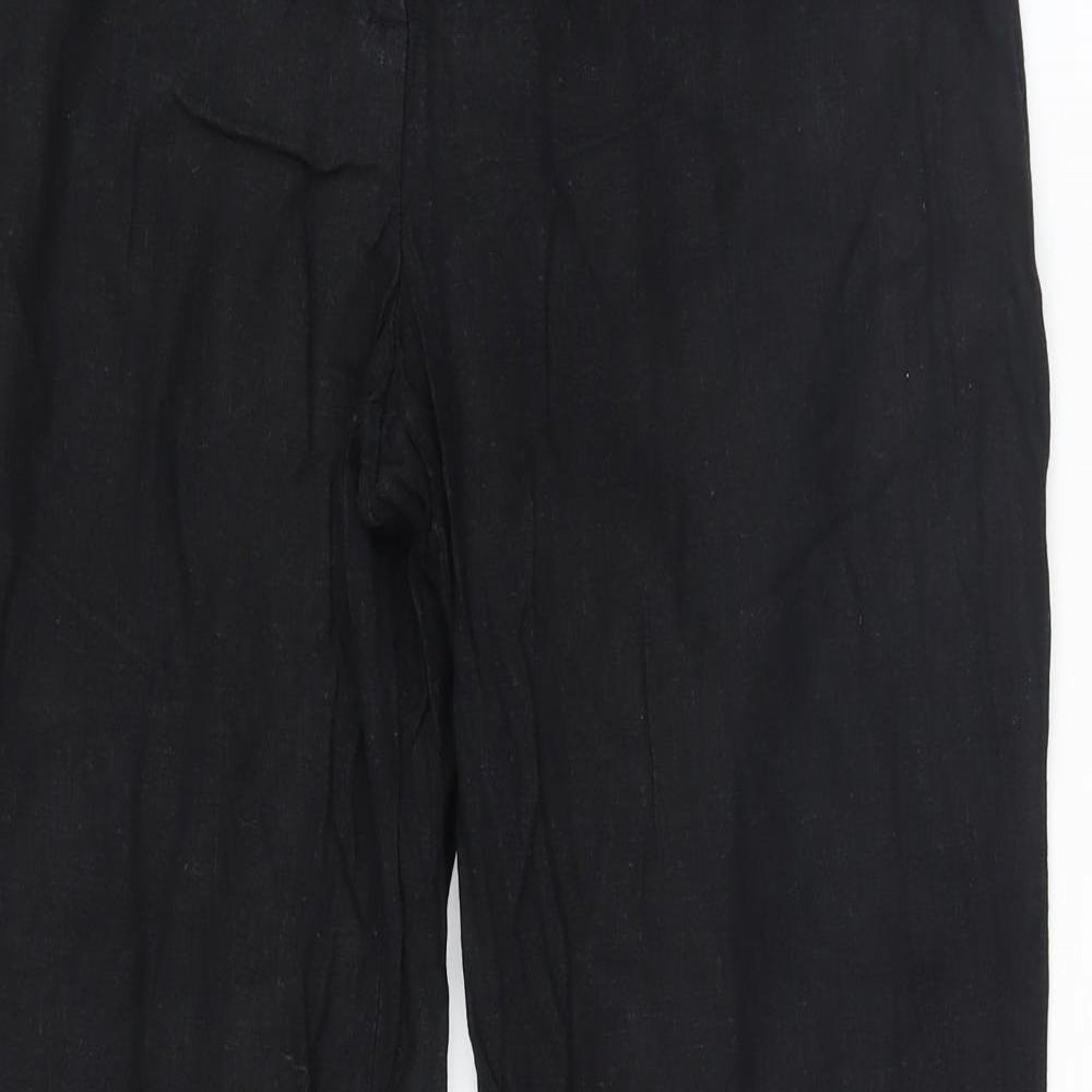 Marks and Spencer Womens Black   Sweatpants Trousers Size 14 L30 in