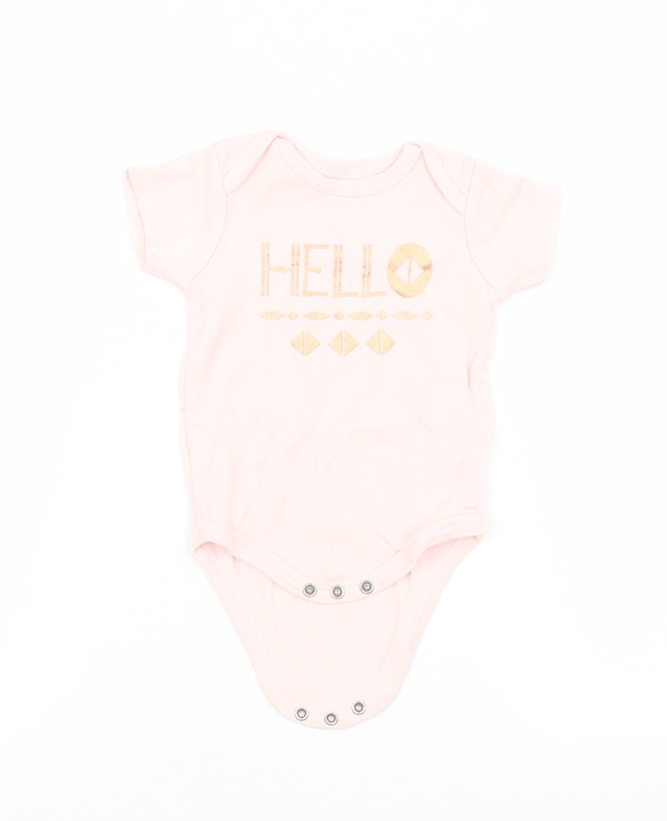 chick pea Girls Pink   Babygrow One-Piece Size 3-6 Months