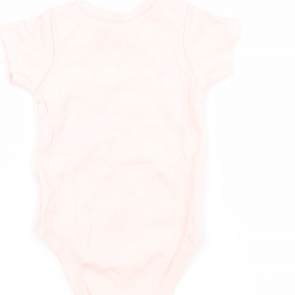 chick pea Girls Pink   Babygrow One-Piece Size 3-6 Months