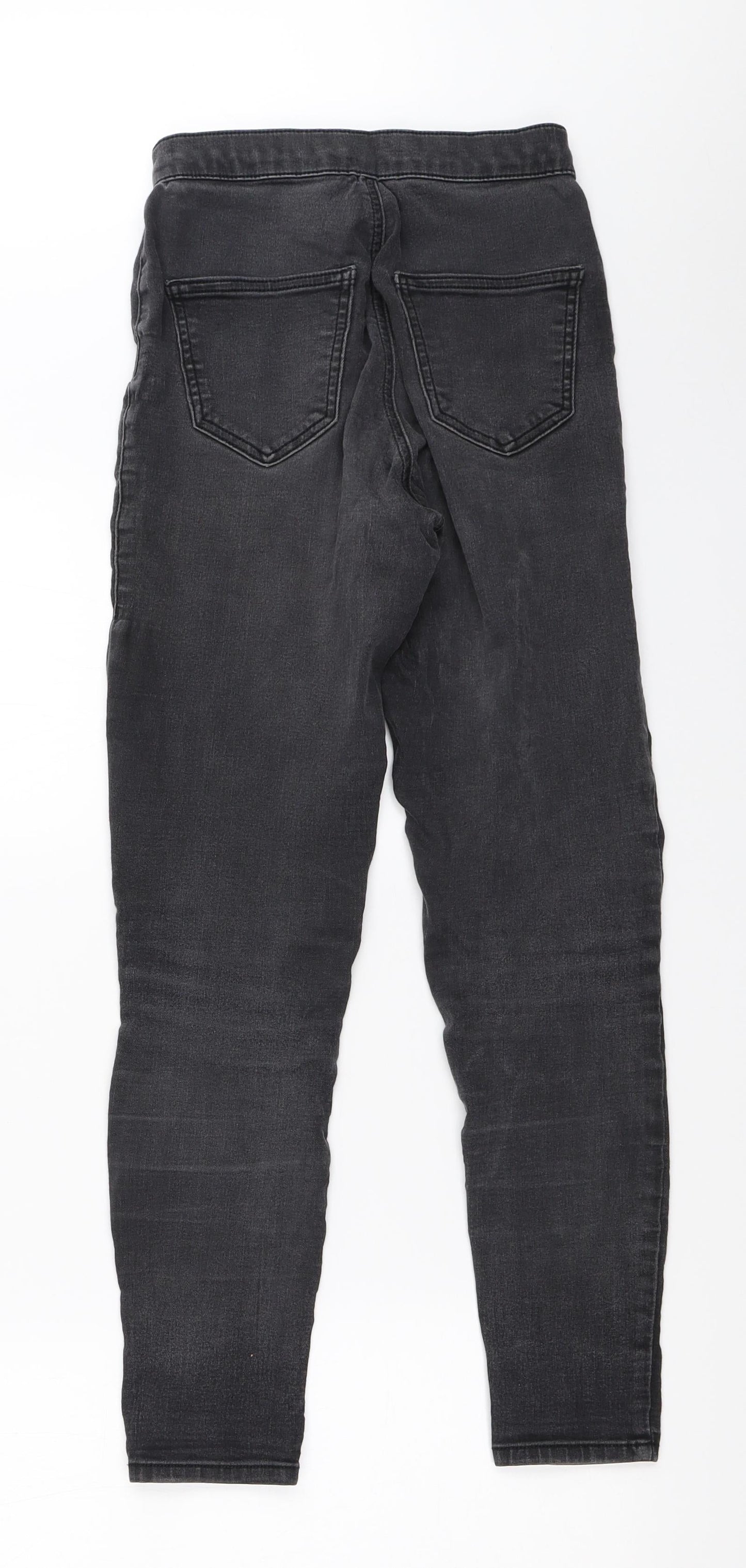 Topshop Womens Black   Skinny Jeans Size 26 in L25 in