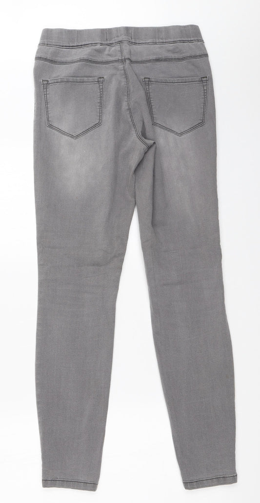 George Womens Grey   Jegging Jeans Size 8 L29 in