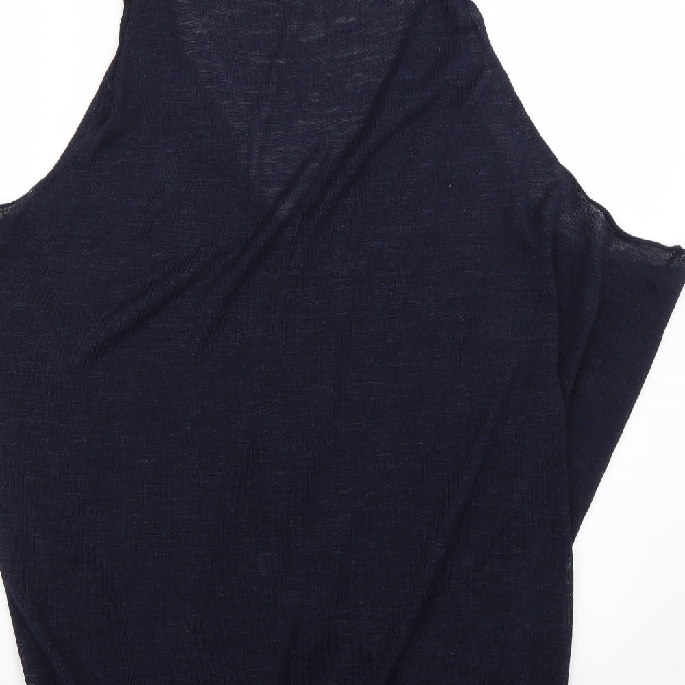 planet Womens Blue   Pullover Jumper Size L