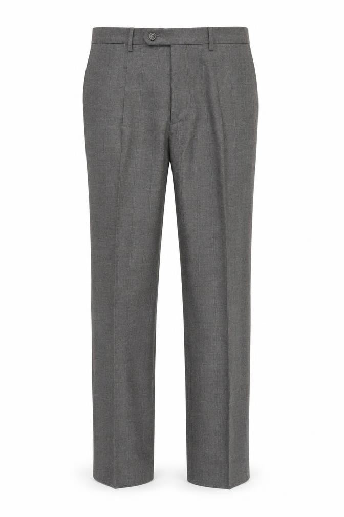 marks Mens Grey Check  Trousers  Size 34 L26 in