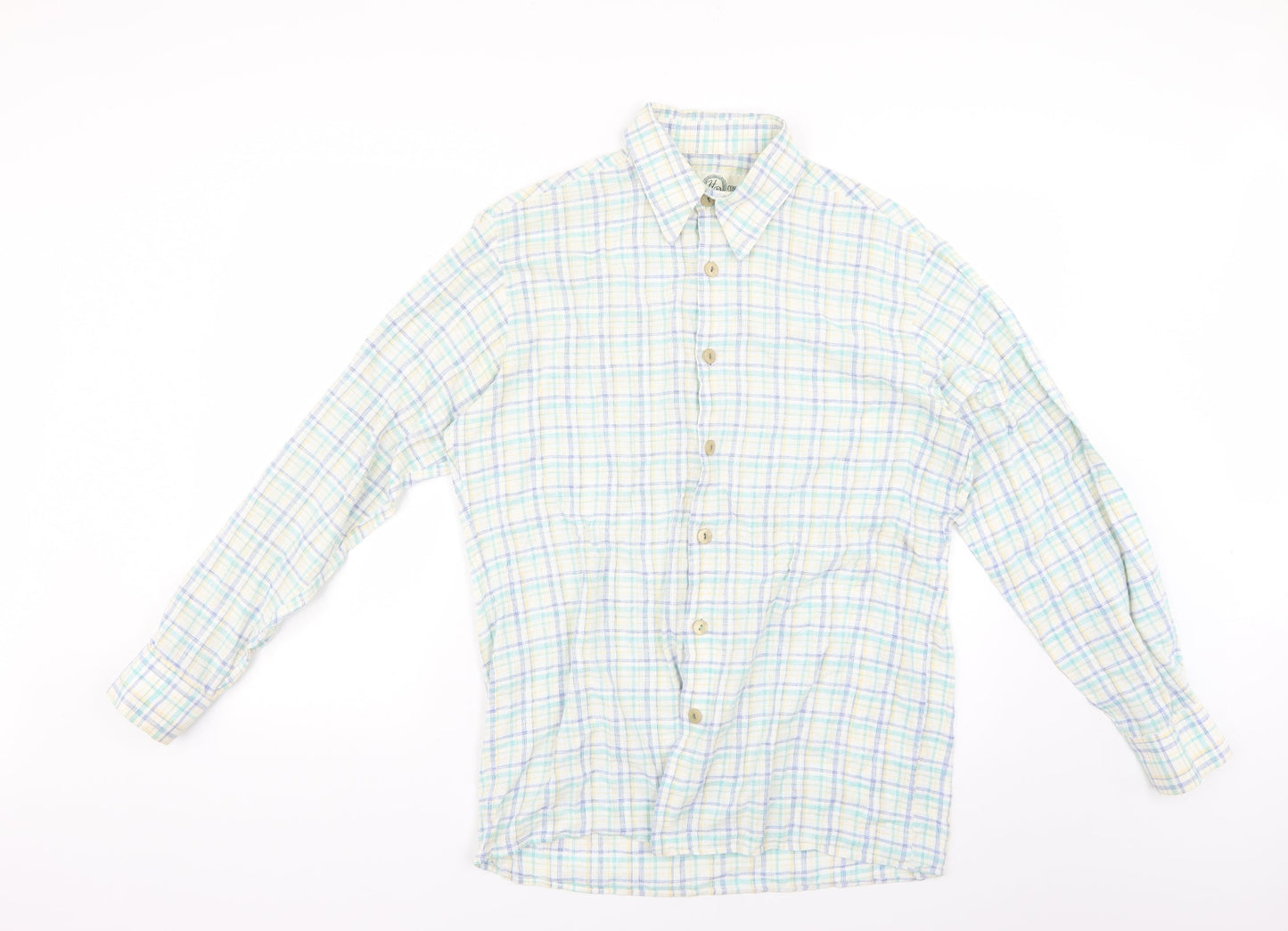 shirt company Mens Multicoloured Check   Button-Up Size M