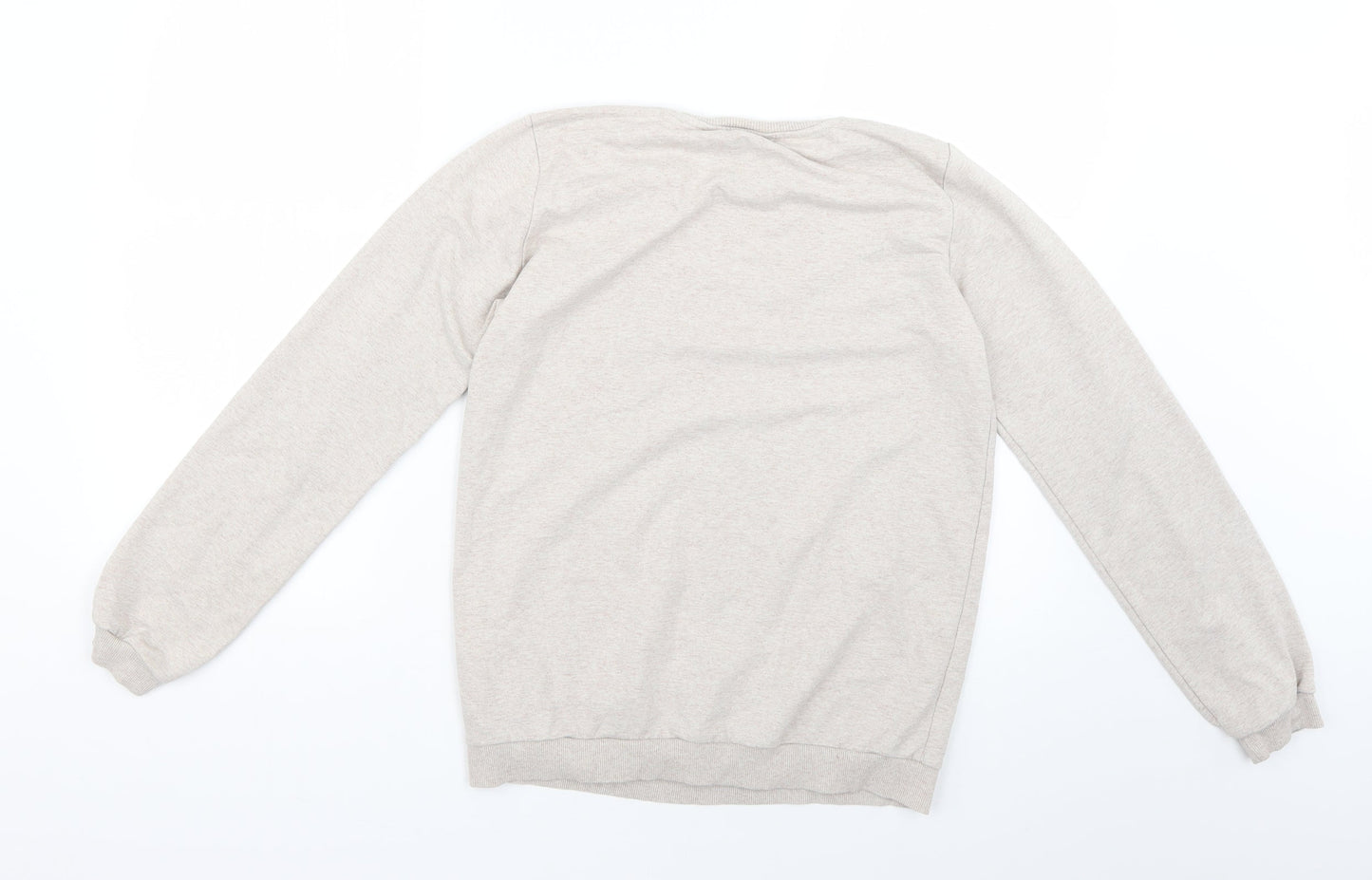 International Womens Grey Geometric  Pullover Jumper Size 10