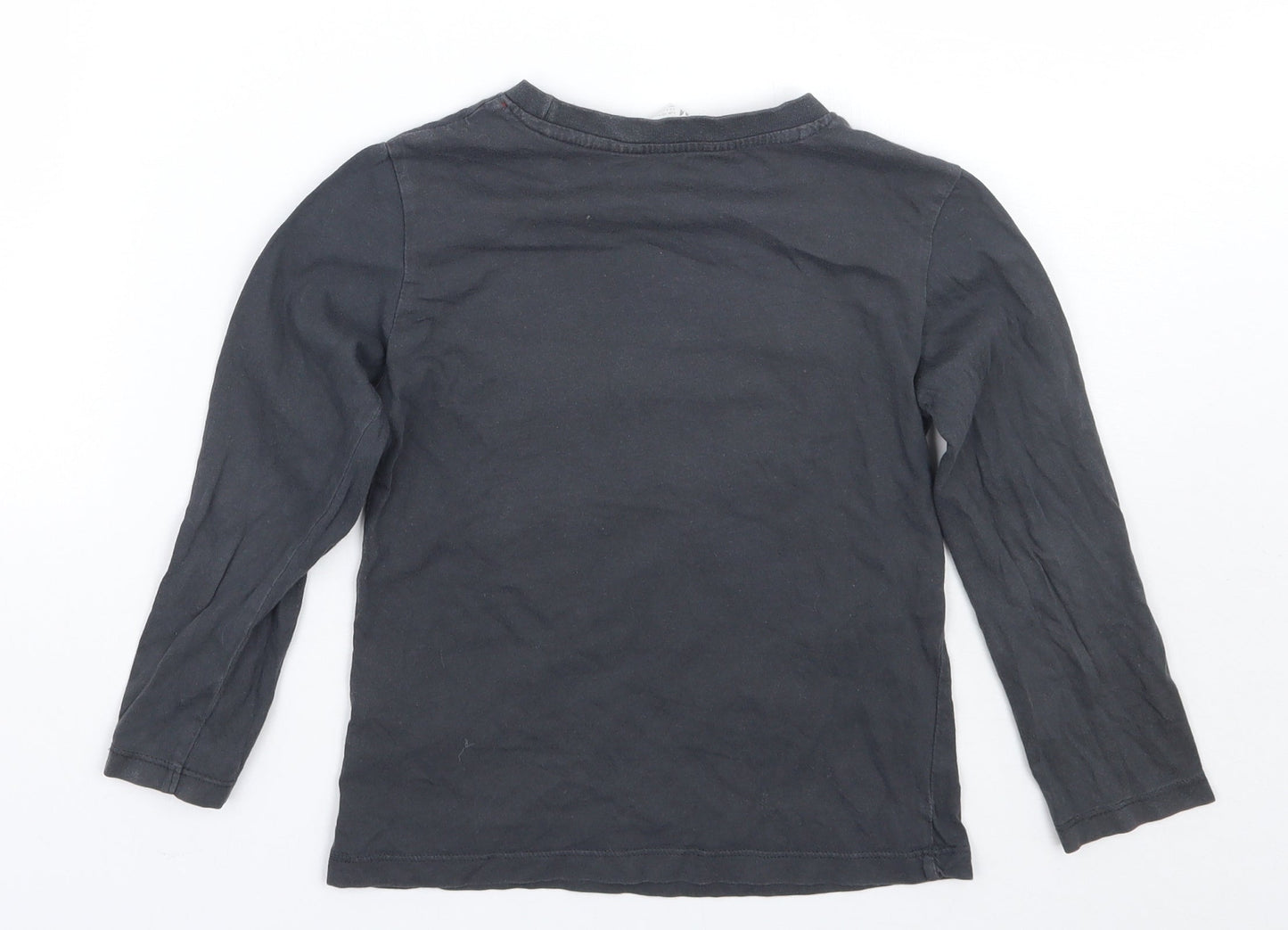 H&M Boys Grey   Basic T-Shirt Size 5 Years  - Starwars