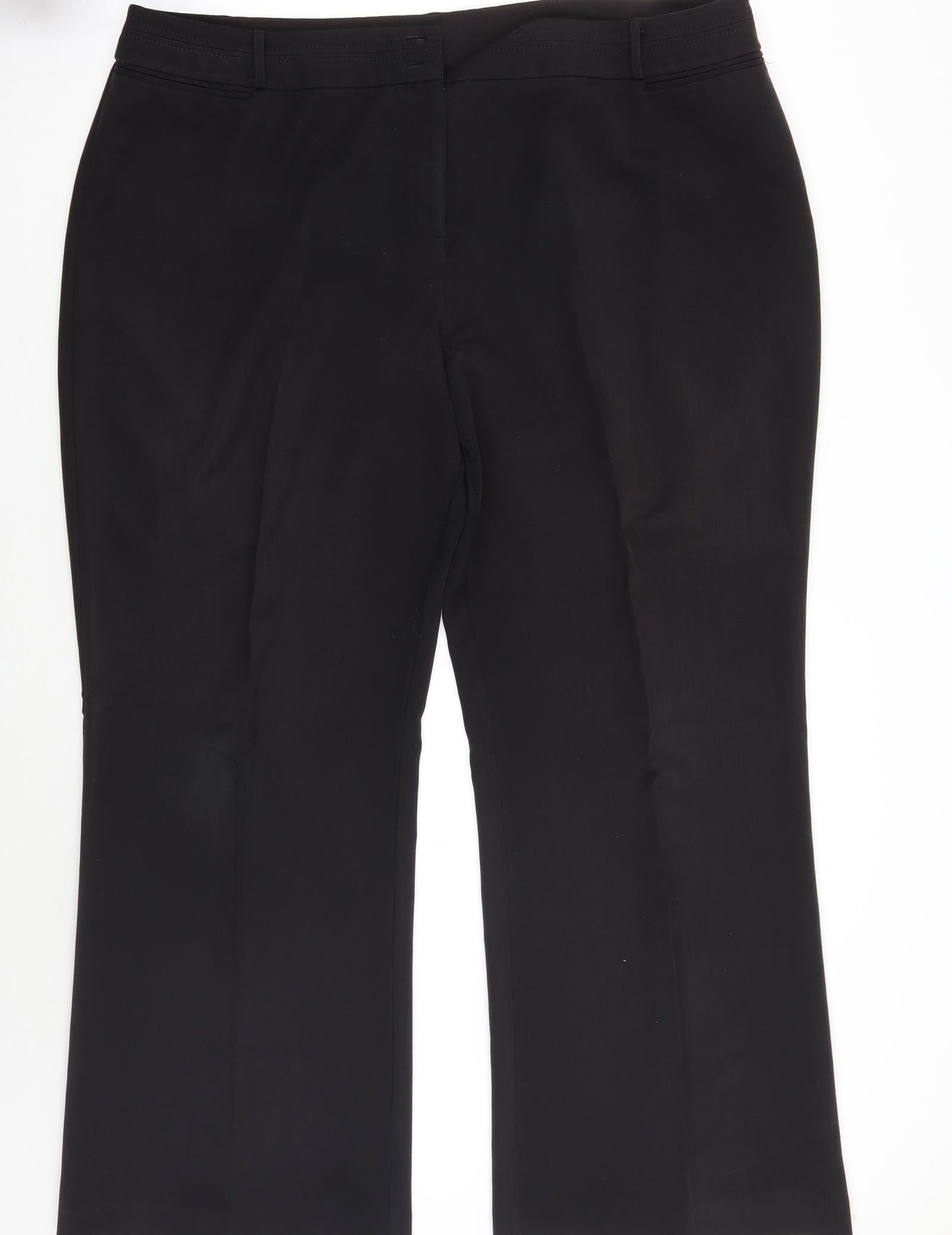 BM Womens Black   Trousers  Size 22 L30 in