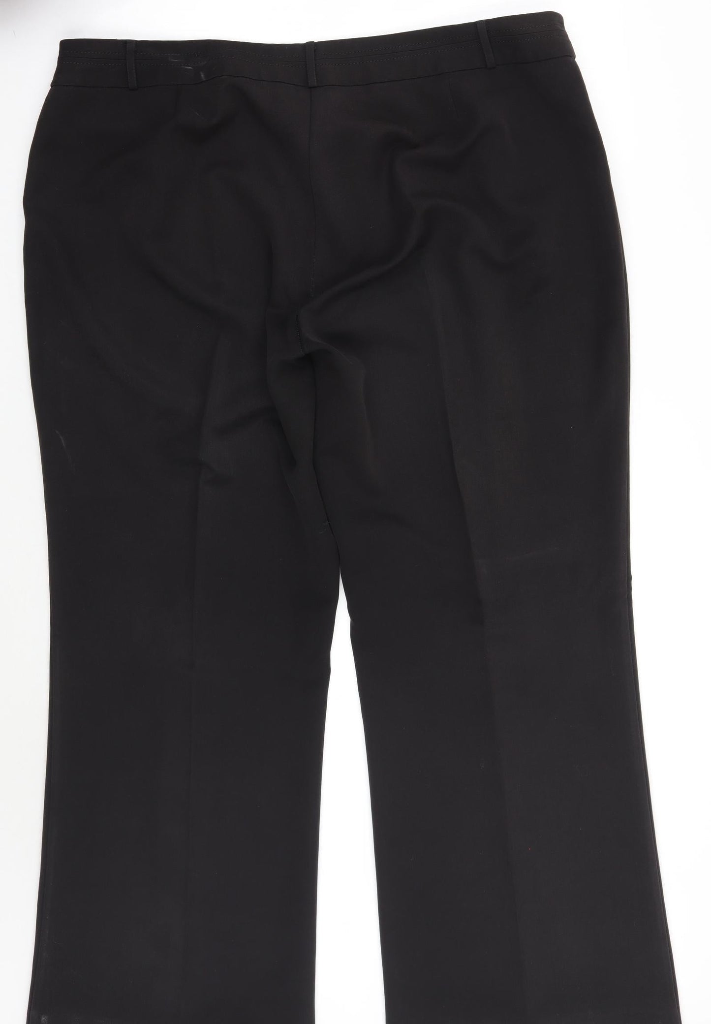 BM Womens Black   Trousers  Size 22 L30 in