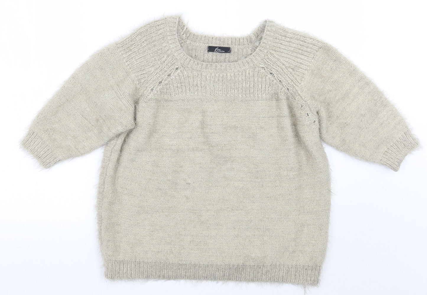 BM Womens Beige   Pullover Jumper Size L