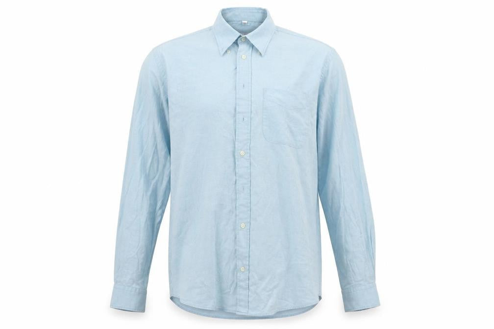armando Mens Blue    Button-Up Size 15.5