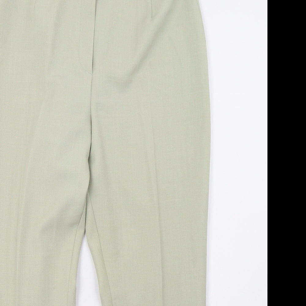 BHS Womens Green   Trousers  Size 14 L28 in