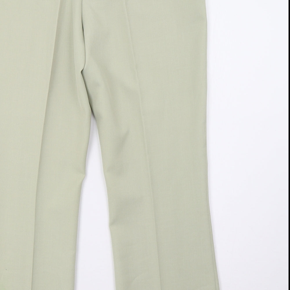 BHS Womens Green   Trousers  Size 14 L28 in