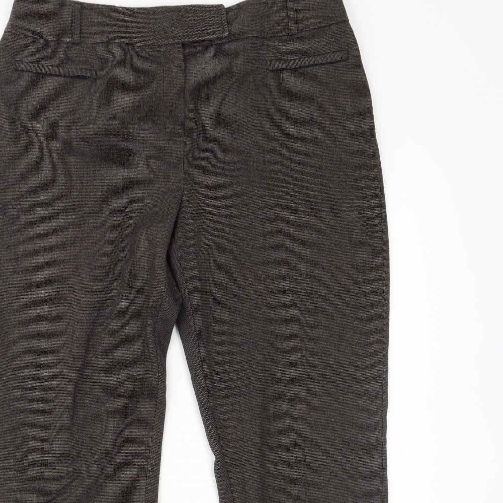 BHS Womens Brown   Trousers  Size 14 L26 in