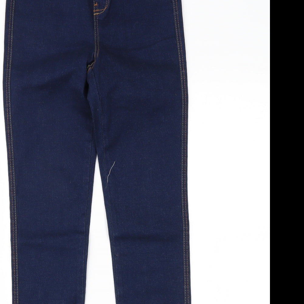 Authentic Denim Womens Blue  Denim Jegging Jeans Size 10 L30 in