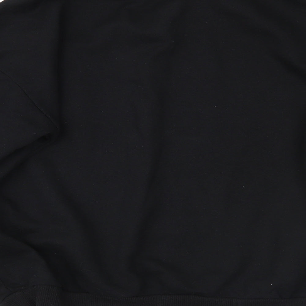 Boohoo Womens Black   Pullover Jumper Size M
