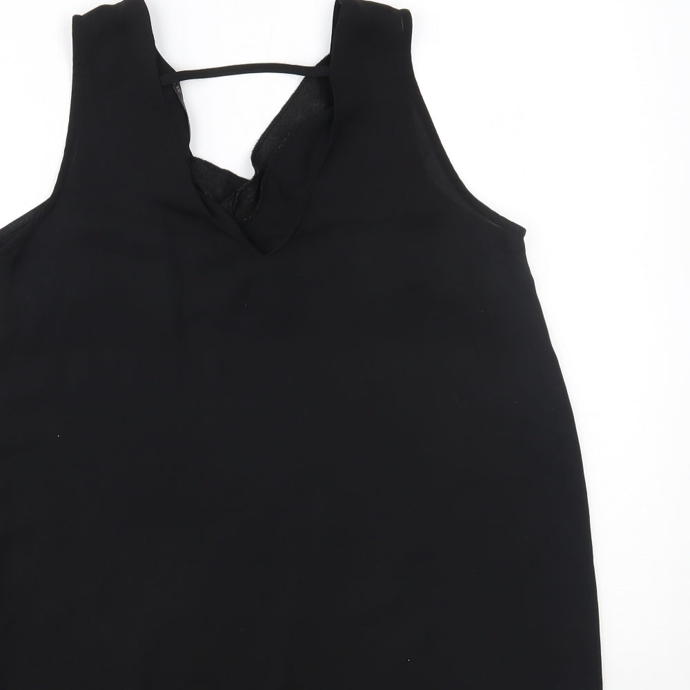 F&F Womens Black   Basic Tank Size 8
