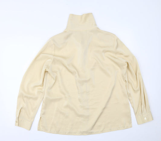 Sommermann Womens Gold   Basic Button-Up Size 18