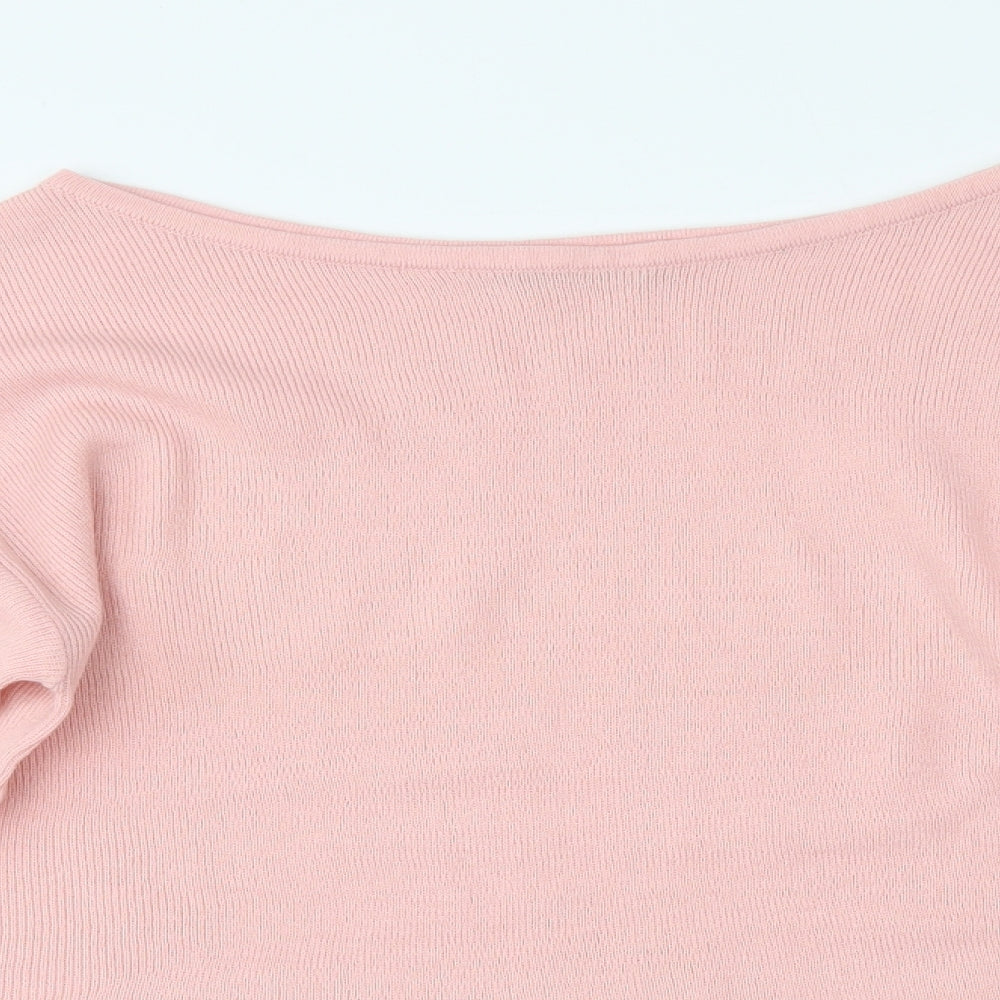 Nasty Gal Womens Pink   Pullover Jumper Size 12