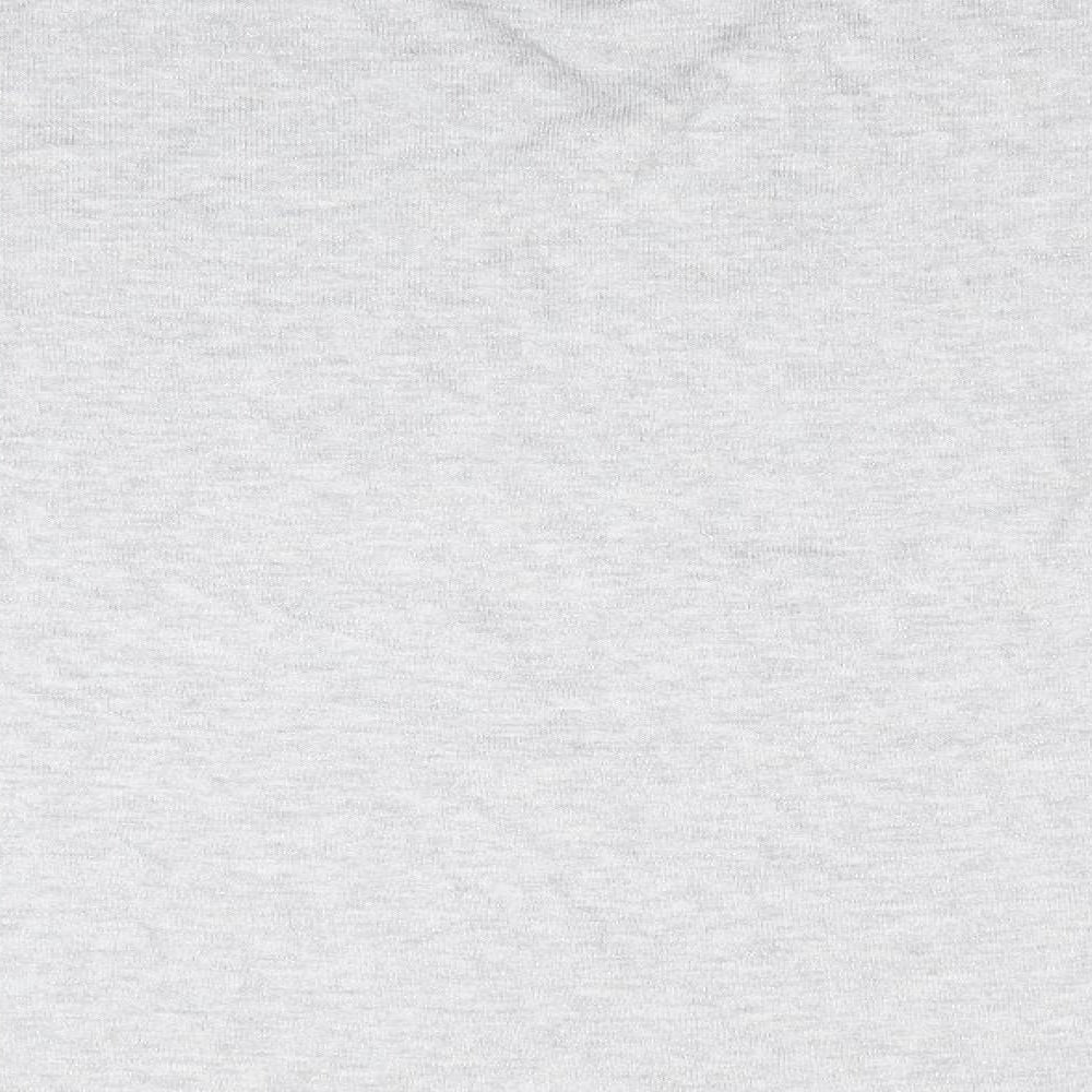 Marks and Spencer Womens Silver   Pullover Jumper Size 18  - Subtle glitter effect