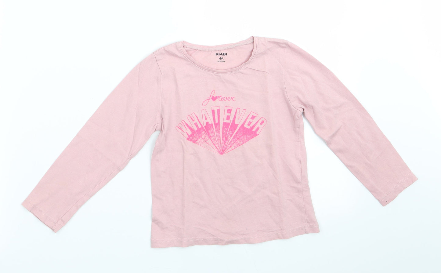 Kiabi Girls Pink   Basic Casual Size 3-4 Years