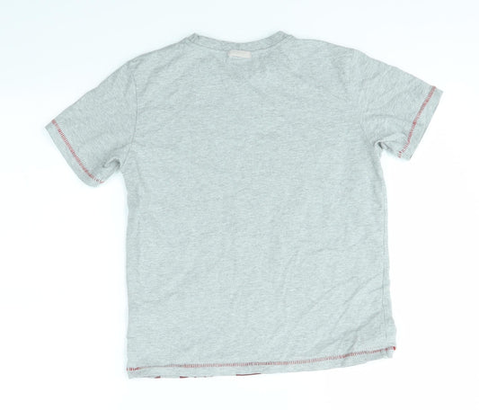 BEXT Boys Grey   Basic T-Shirt Size 11 Years