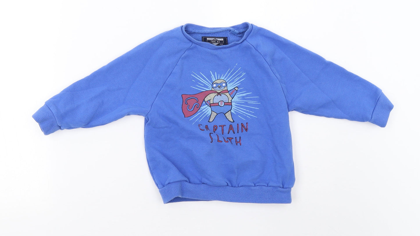 NEXT Baby Blue   Pullover Jumper Size 18-24 Months