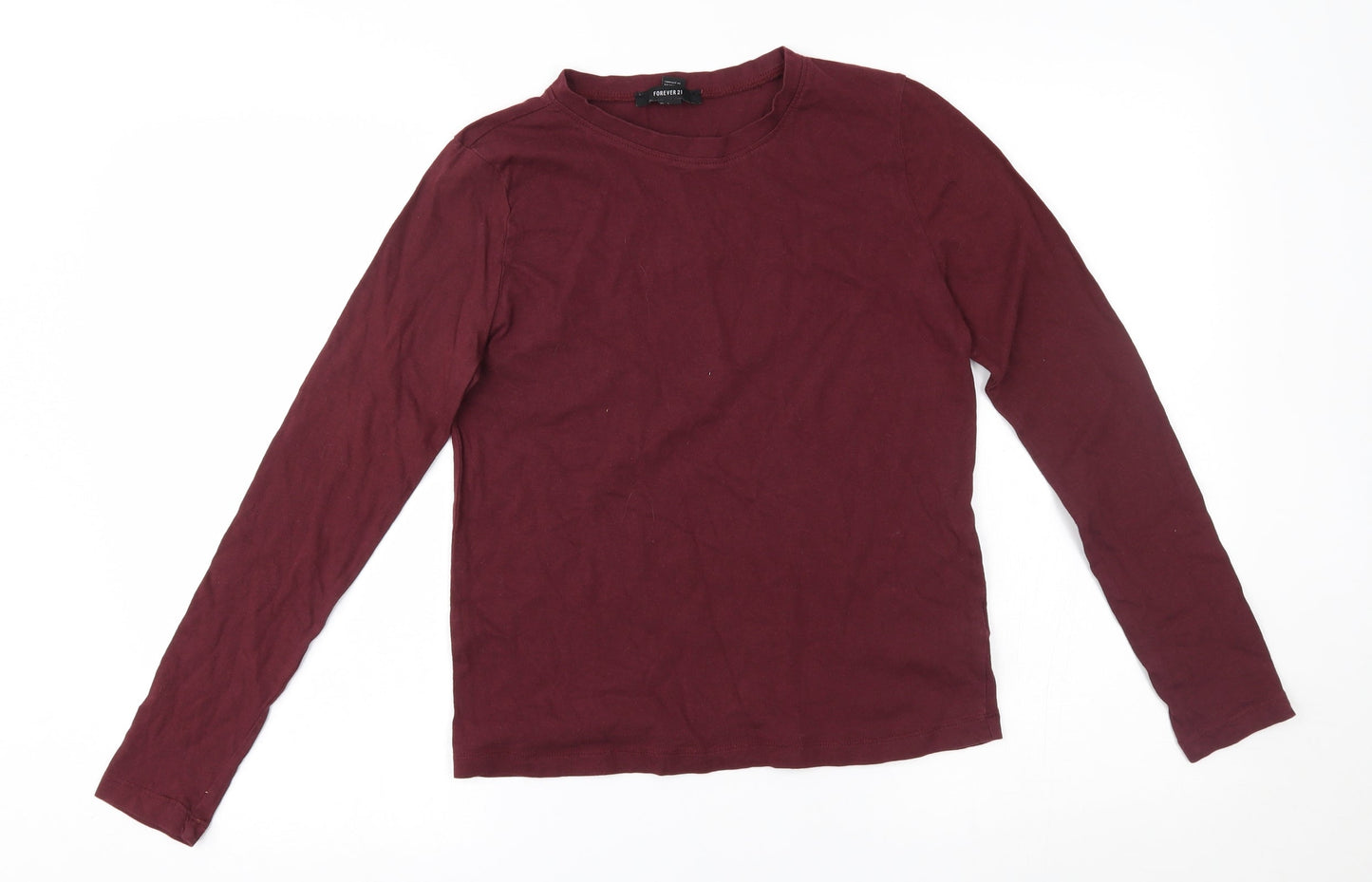 Forever21 Womens Red   Basic T-Shirt Size S