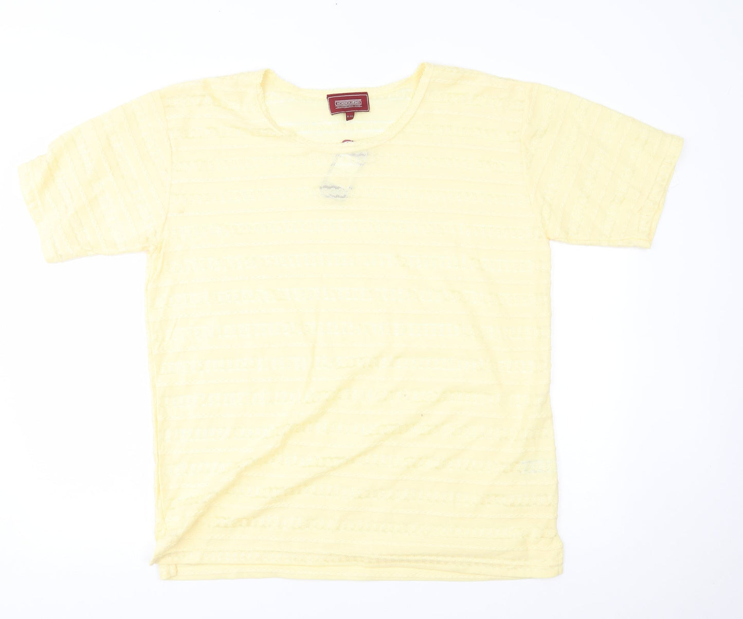 Icecube Womens Yellow   Pullover Jumper Size XL