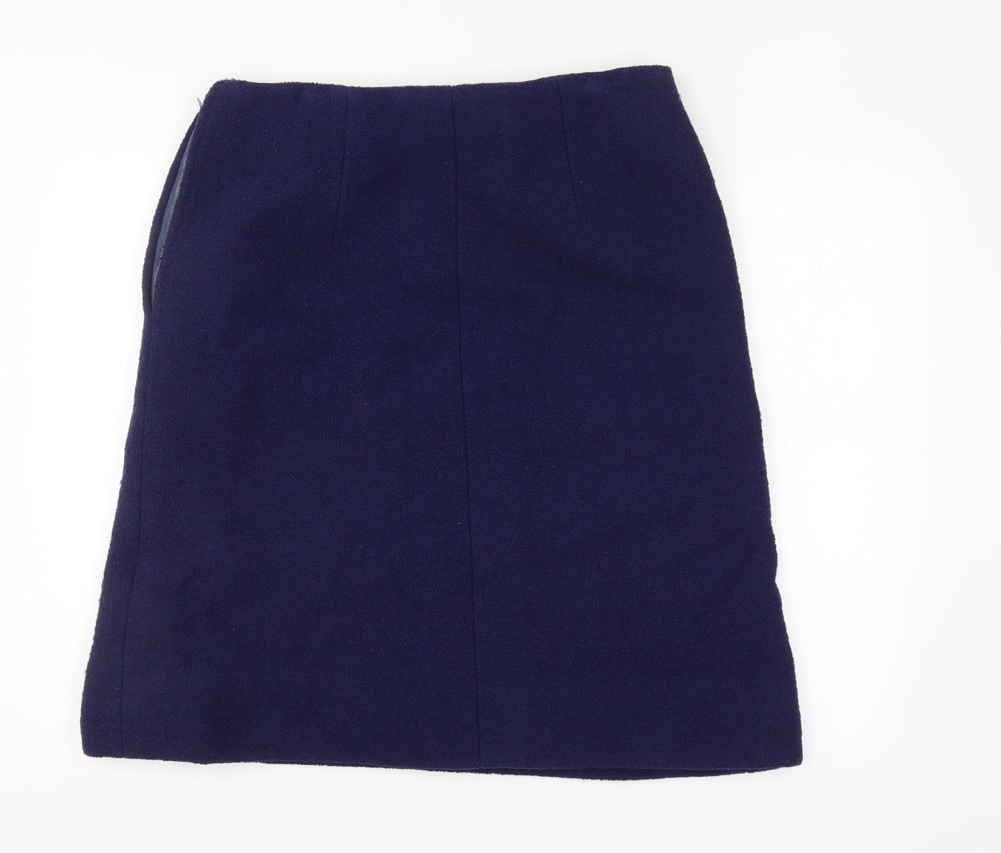 Preworn Womens Blue   A-Line Skirt