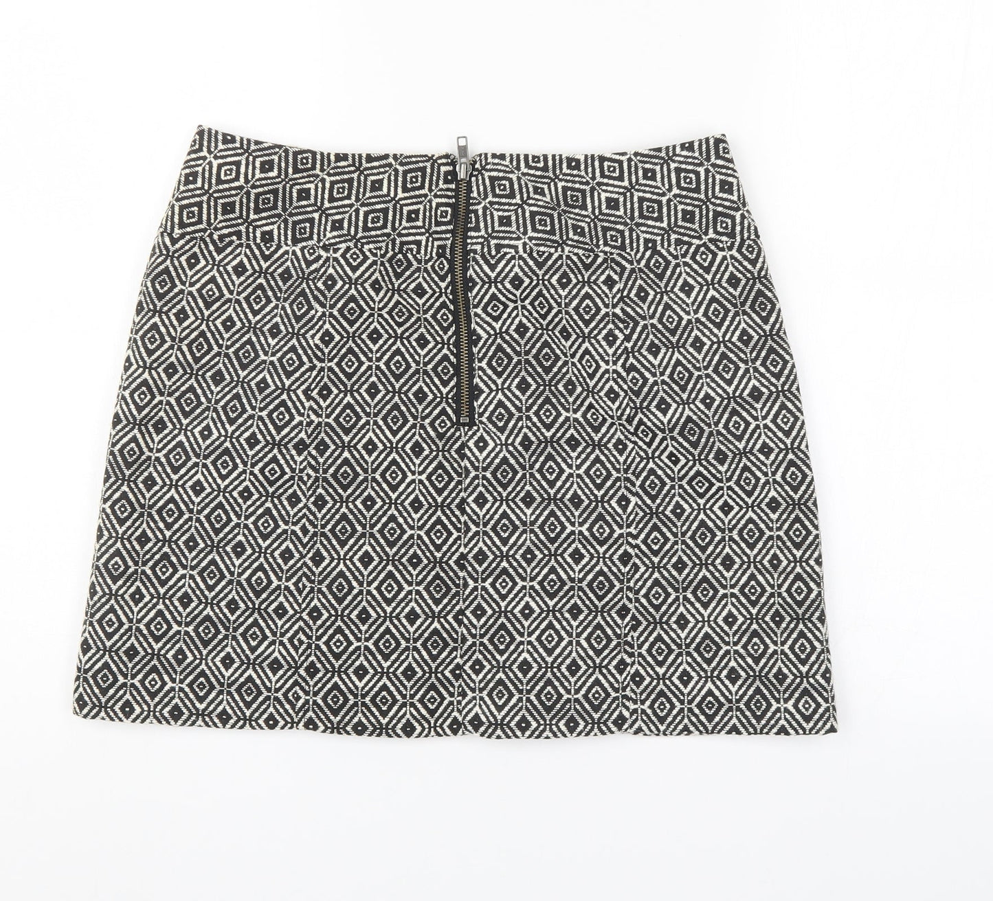NEXT Womens Multicoloured Geometric  A-Line Skirt Size 10