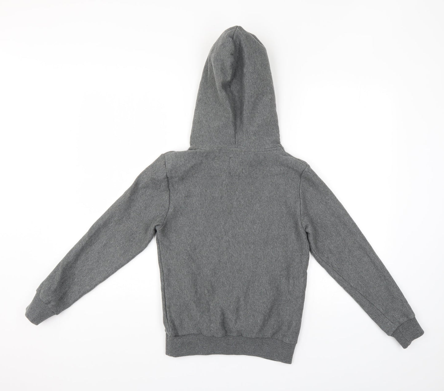 Jeff Genetics Mens Grey   Pullover Hoodie Size S