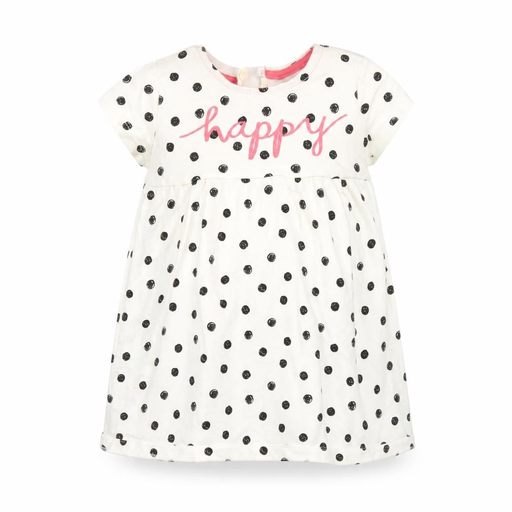 F&F Baby Multicoloured Polka Dot  Basic T-Shirt Size 12-18 Months