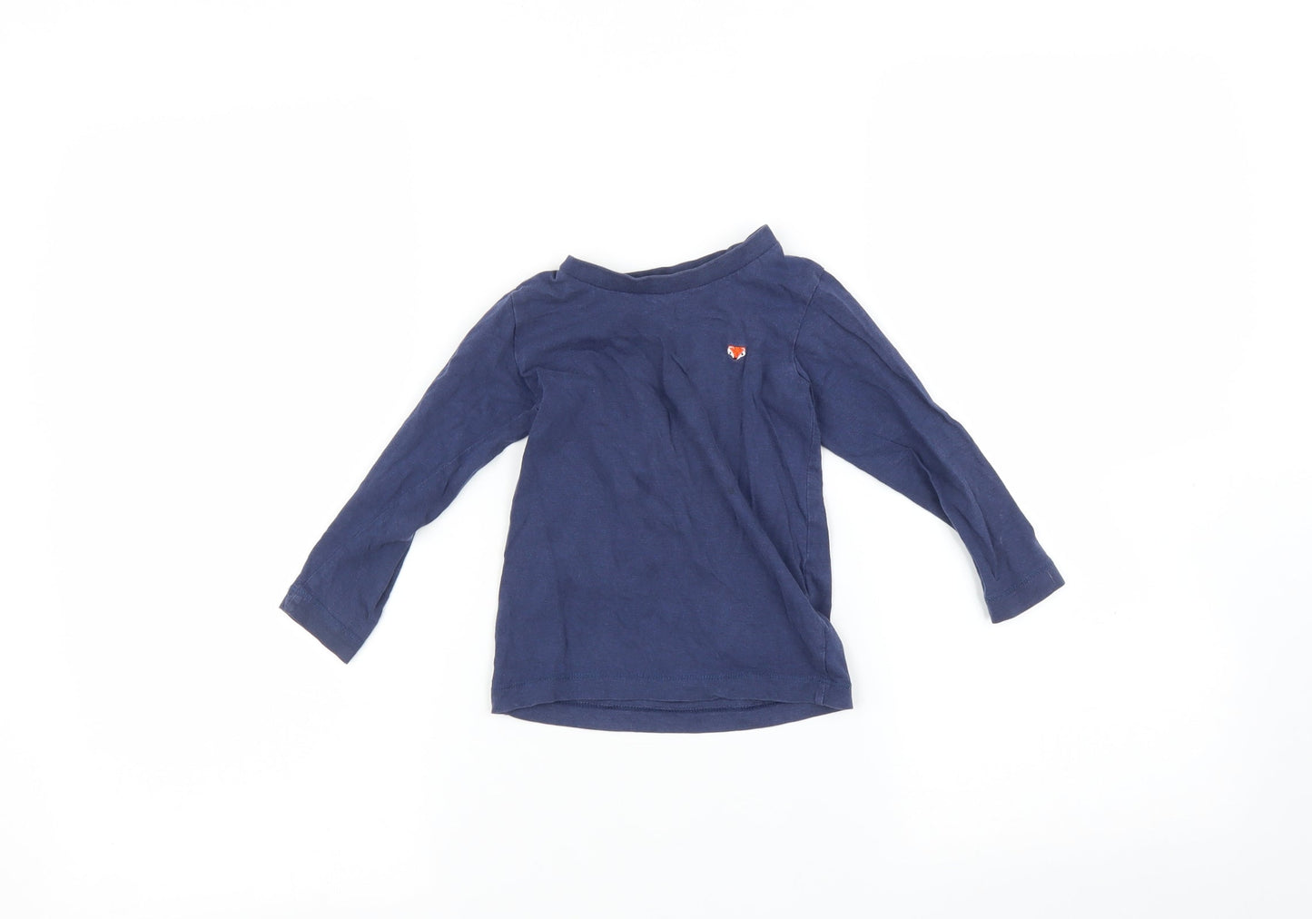 Matalan Baby Blue   Basic T-Shirt Size 12-18 Months  - Fox