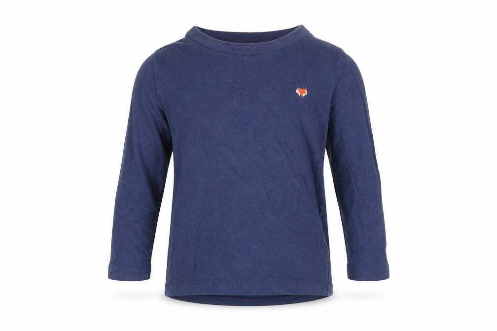 Front view of Matalan Baby Blue Basic T-Shirt, size 12-18, Months - Fox