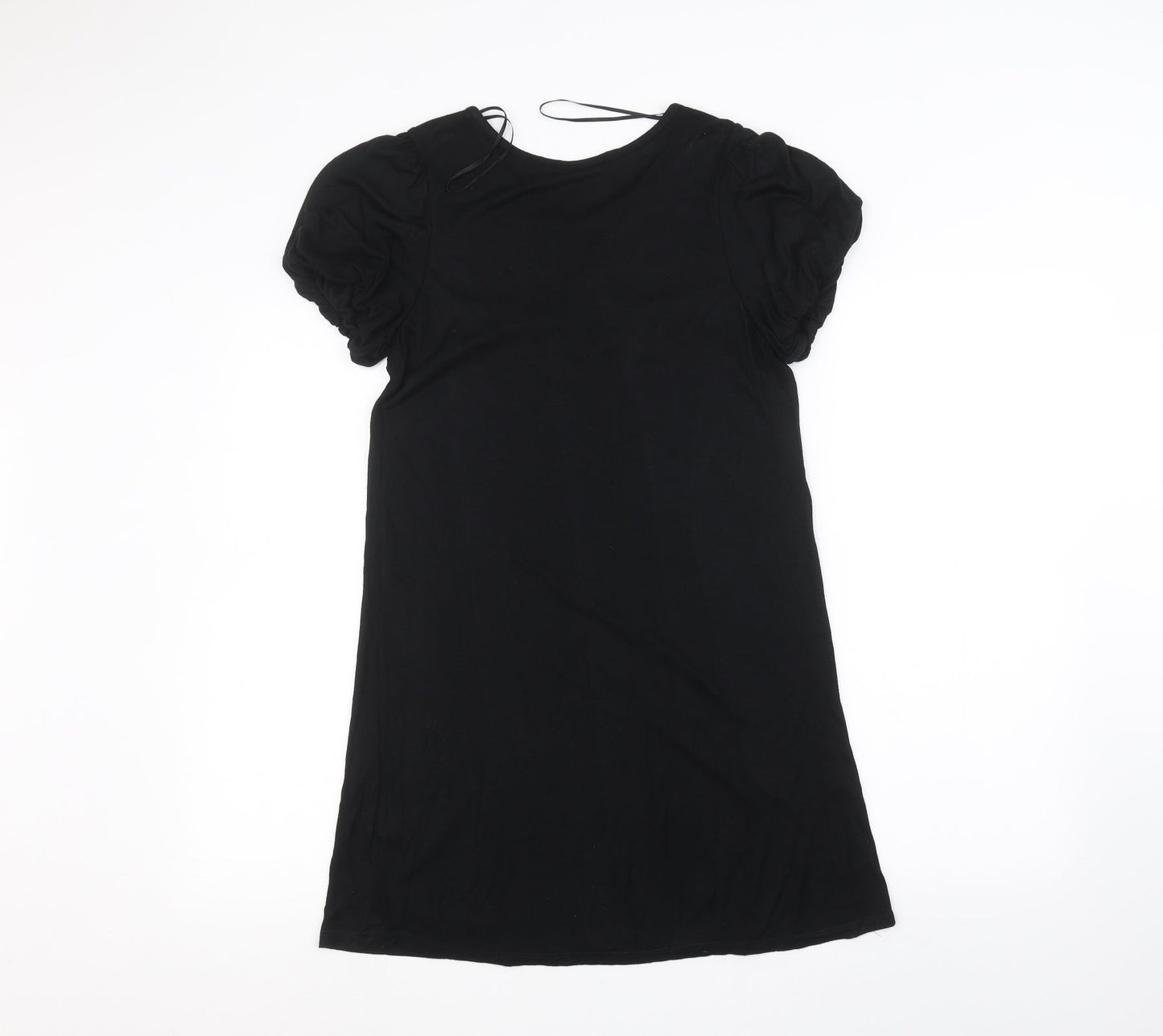 Preworn Womens Black   Basic T-Shirt Size 10