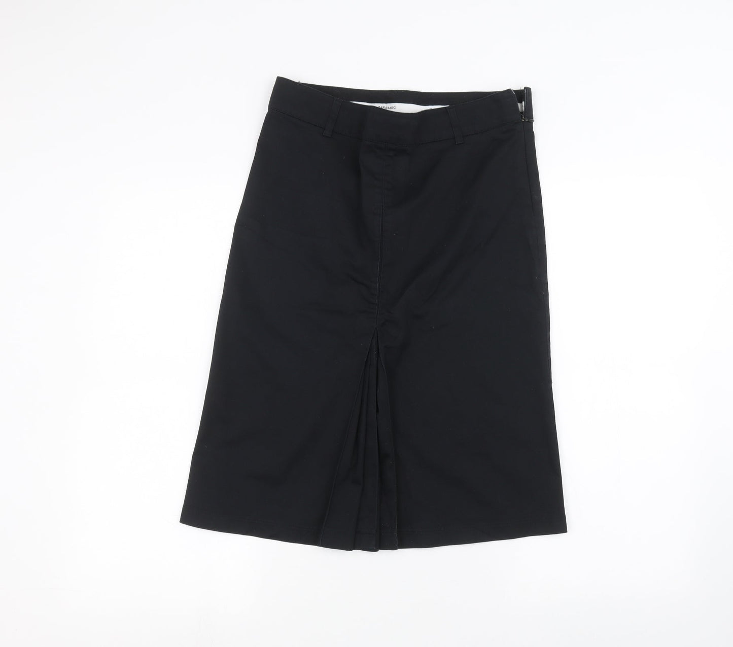 Preworn Womens Black   A-Line Skirt Size 6