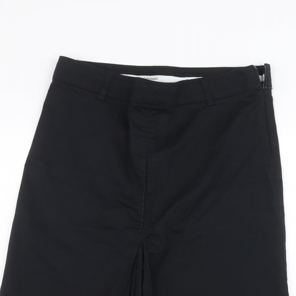 Preworn Womens Black   A-Line Skirt Size 6