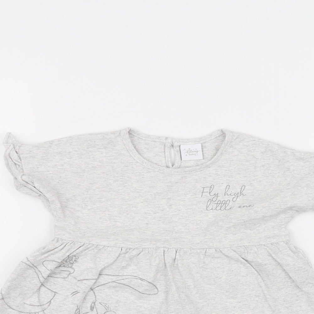 Disney Baby Grey   A-Line  Size 9-12 Months