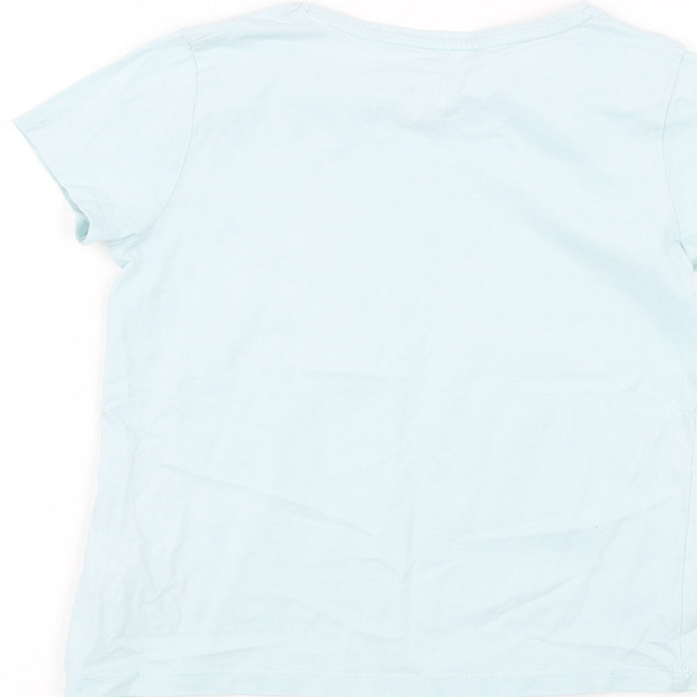F&F Boys Blue   Basic T-Shirt Size 6-7 Years