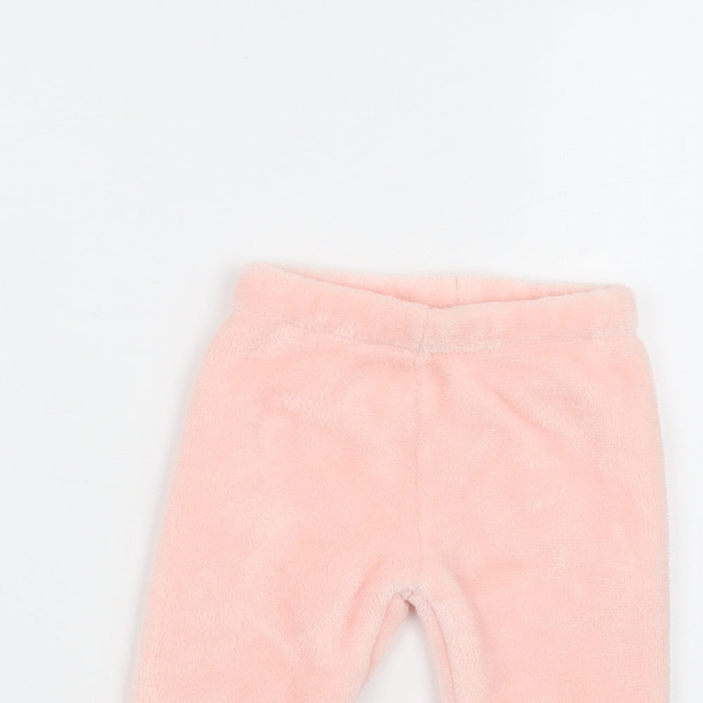 F&F Baby Pink   Sweatpants Trousers Size 3-6 Months