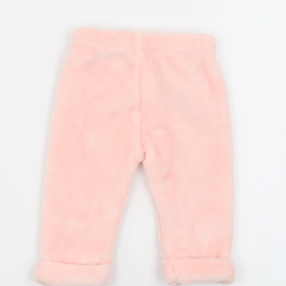 F&F Baby Pink   Sweatpants Trousers Size 3-6 Months