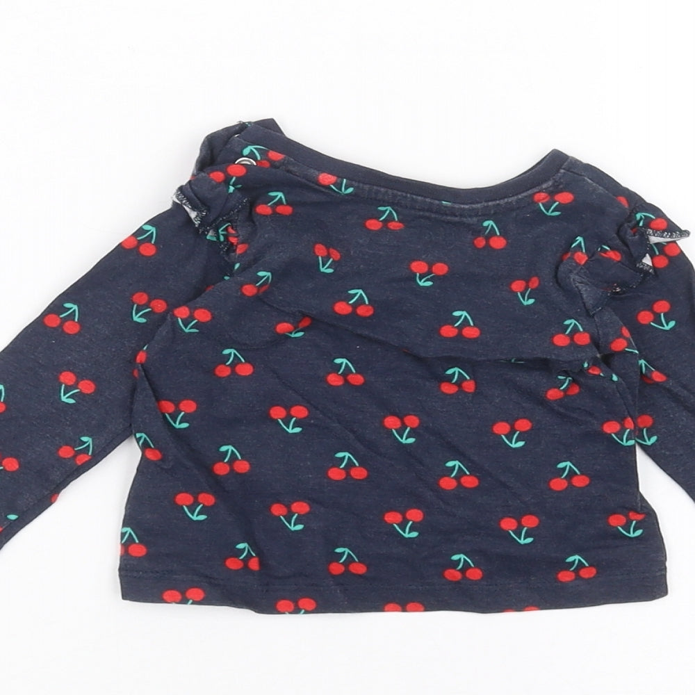 Nutmeg Baby Blue   Basic T-Shirt Size 3-6 Months