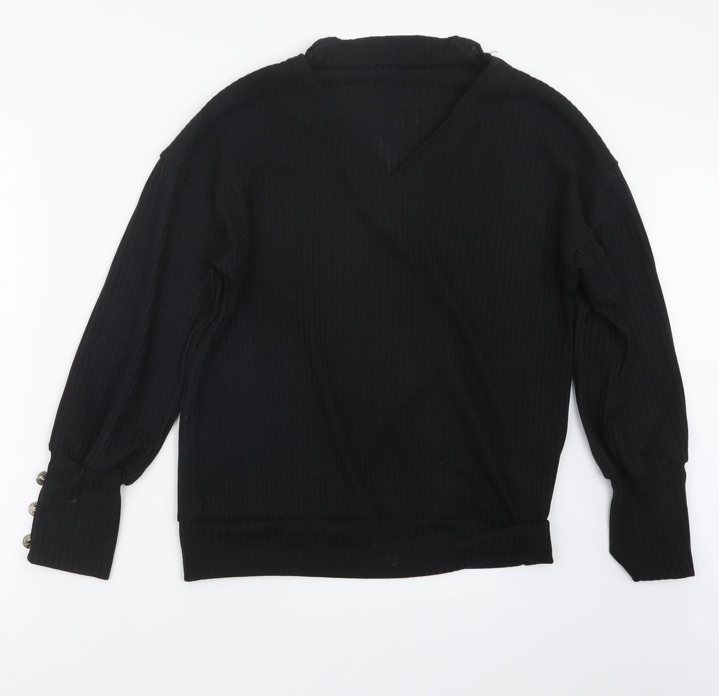 Preworn Womens Black   Pullover Jumper Size XL
